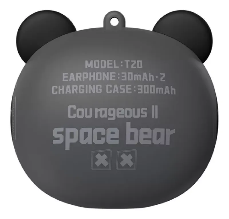 Comprar Airpods T20 Negro en Electroshopy - Ángulo 2